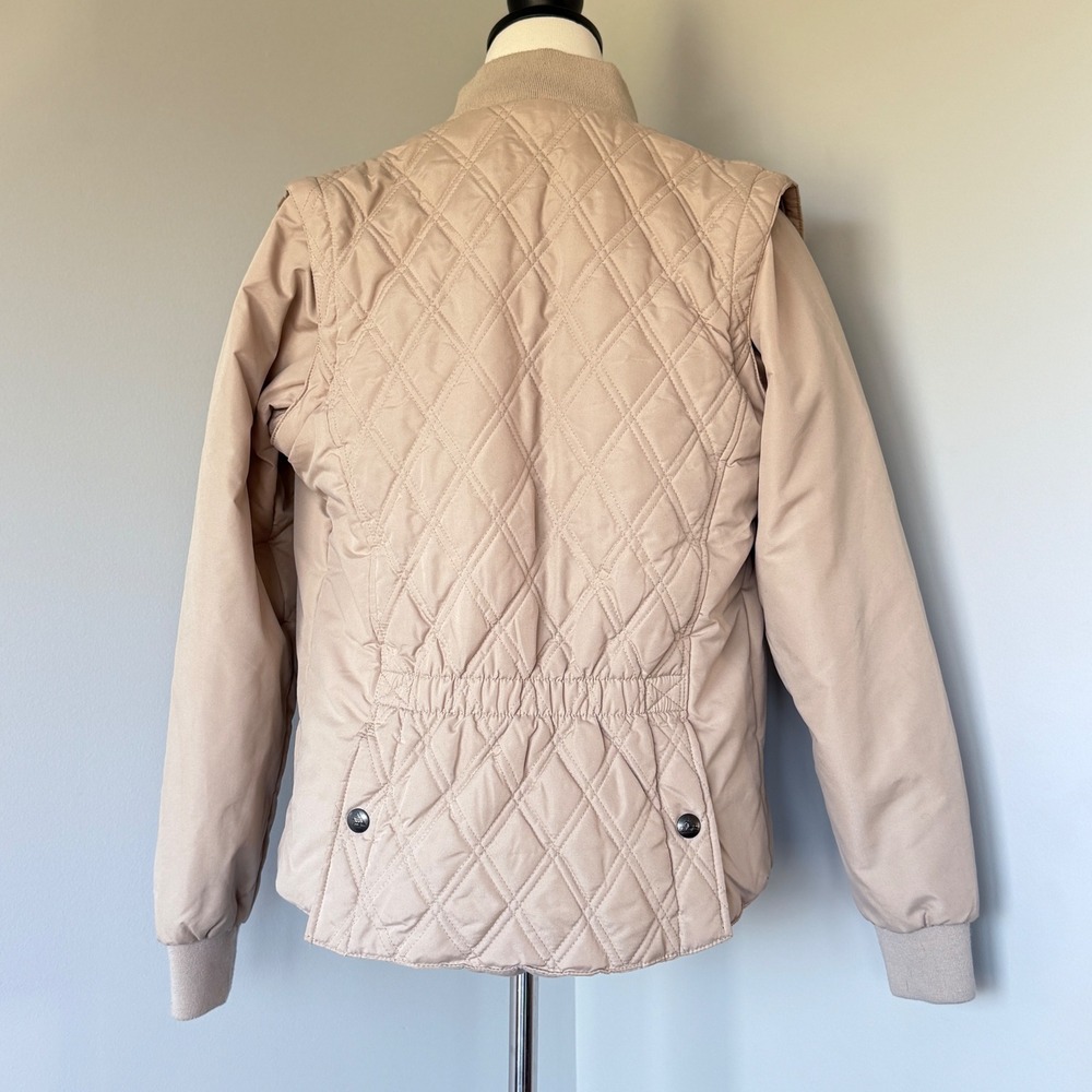 Authentic Mountain Horse Classic Edition Convertible Riding Jacket Taupe Beige - Picture 11 of 16